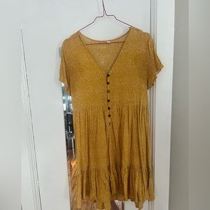 Yellow Yellow Floral Dress!